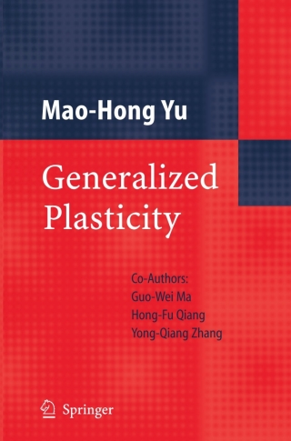 Cover image: Generalized Plasticity 9783642064203