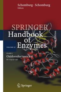Cover image: Class 1 Oxidoreductases XII 2nd edition 9783540265832