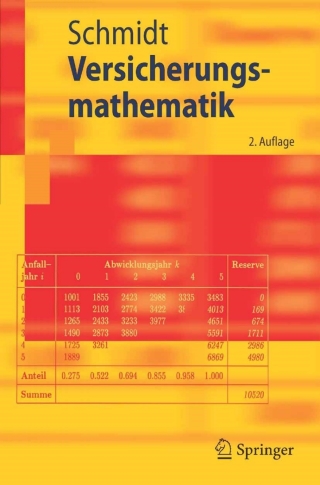 Cover image: Versicherungsmathematik 2nd edition 9783540290971