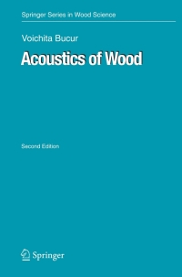 Cover image: Acoustics of Wood 2nd edition 9783540261230