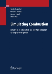 Titelbild: Simulating Combustion 9783540251613