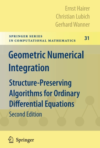 Cover image: Geometric Numerical Integration 2nd edition 9783540306634