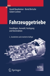 صورة الغلاف: Fahrzeuggetriebe 2nd edition 9783540306252
