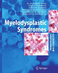 Omslagafbeelding: Myelodysplastic  Syndromes 9783540261889
