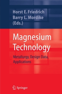 表紙画像: Magnesium Technology 1st edition 9783540205999