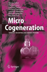 Cover image: Micro Cogeneration 9783642064982