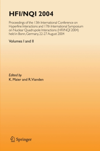 Imagen de portada: HFI/NQI 2004 1st edition 9783540309239