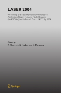 Cover image: LASER 2004 1st edition 9783540309253