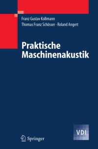 Imagen de portada: Praktische Maschinenakustik 9783540200949