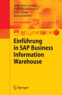 Imagen de portada: Einführung in SAP Business Information Warehouse 9783540311249