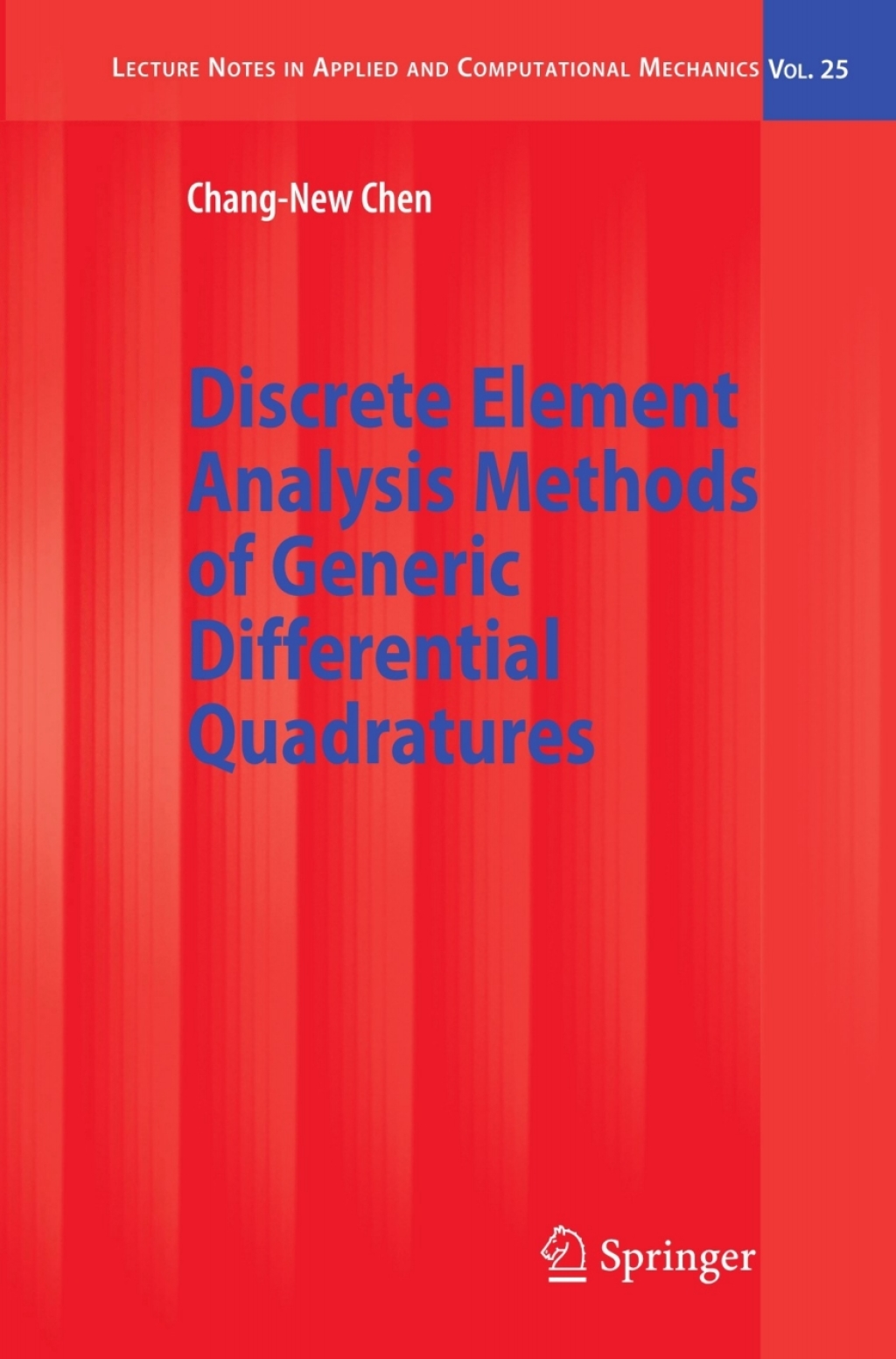 Discrete Element Analysis Methods of Generic Differential Quadratures