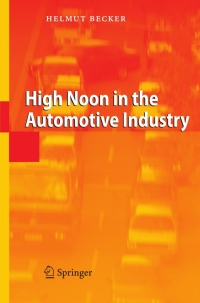 Imagen de portada: High Noon in the Automotive Industry 9783540258698