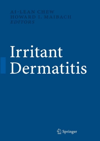 Cover image: Irritant Dermatitis 1st edition 9783540009030
