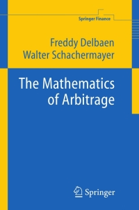 Cover image: The Mathematics of Arbitrage 9783540219927
