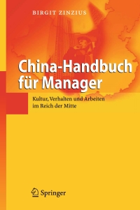 Imagen de portada: China-Handbuch für Manager 9783540313151