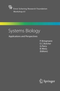 Cover image: Systems Biology 1st edition 9783540313380