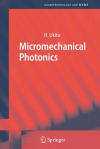 Cover image: Micromechanical Photonics 9783540313335