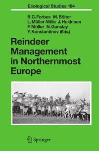 Cover image: Reindeer Management in Northernmost Europe 1st edition 9783540260875