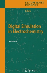 Cover image: Digital Simulation in Electrochemistry 3rd edition 9783540239796