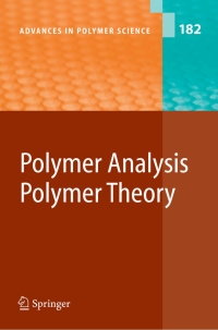 Cover image: Polymer Analysis/Polymer Theory 9783540255482