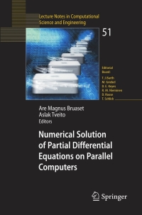 Titelbild: Numerical Solution of Partial Differential Equations on Parallel Computers 9783540290766