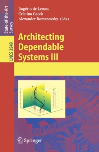 Cover image: Architecting Dependable Systems III 1st edition 9783540289685