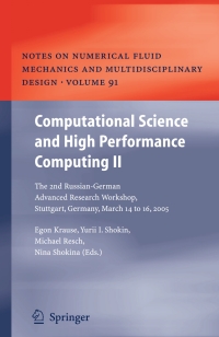 Cover image: Computational Science and High Performance Computing II 1st edition 9783540317678