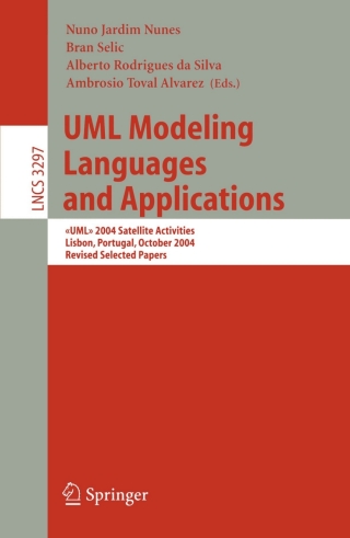 Imagen de portada: UML Modeling Languages and Applications 1st edition 9783540250814