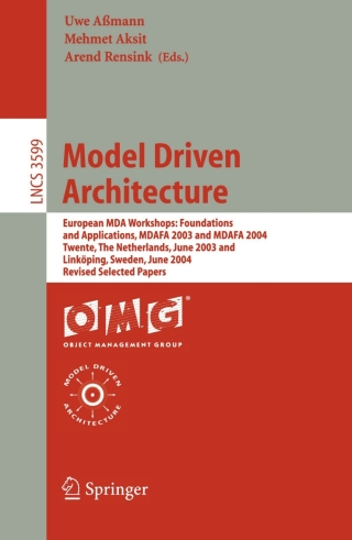 Titelbild: Model Driven Architecture 1st edition 9783540282402