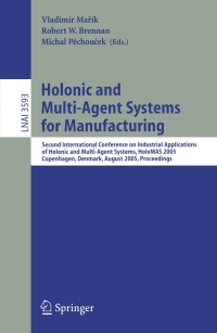 Imagen de portada: Holonic and Multi-Agent Systems for Manufacturing 1st edition 9783540282372