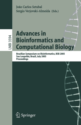表紙画像: Advances in Bioinformatics and Computational Biology 1st edition 9783540280088