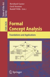 صورة الغلاف: Formal Concept Analysis 1st edition 9783540278917