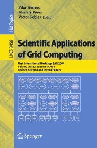 Cover image: Scientific Applications of Grid Computing 1st edition 9783540258100