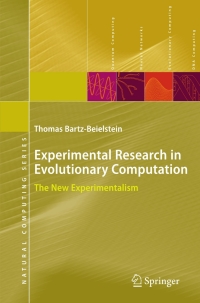 Imagen de portada: Experimental Research in Evolutionary Computation 9783642068737