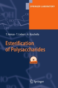Imagen de portada: Esterification of Polysaccharides 9783540321033