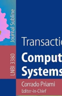 Omslagafbeelding: Transactions on Computational Systems Biology I 1st edition 9783540254225