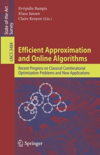 Titelbild: Efficient Approximation and Online Algorithms 1st edition 9783540322122