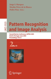 Imagen de portada: Pattern Recognition and Image Analysis 1st edition 9783540261544