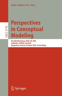 Immagine di copertina: Perspectives in Conceptual Modeling 1st edition 9783540293958
