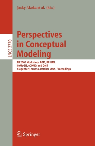 Imagen de portada: Perspectives in Conceptual Modeling 1st edition 9783540293958