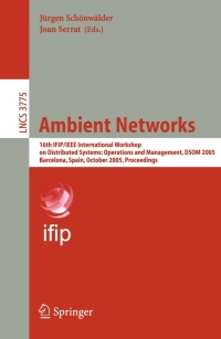 صورة الغلاف: Ambient Networks 1st edition 9783540293880