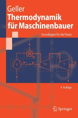 Cover image: Thermodynamik für Maschinenbauer 4th edition 9783540323198