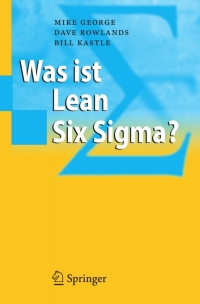 صورة الغلاف: Was ist Lean Six Sigma? 9783540323297