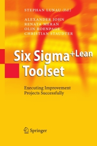 Titelbild: Six Sigma+Lean Toolset 9783540323495