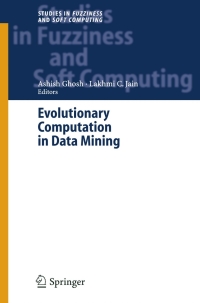 Imagen de portada: Evolutionary Computation in Data Mining 1st edition 9783540223702