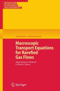 Immagine di copertina: Macroscopic Transport Equations for Rarefied Gas Flows 9783540245421