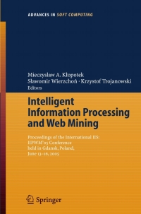 Immagine di copertina: Intelligent Information Processing and Web Mining 1st edition 9783540250562