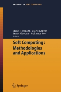 Imagen de portada: Soft Computing: Methodologies and Applications 1st edition 9783540257264