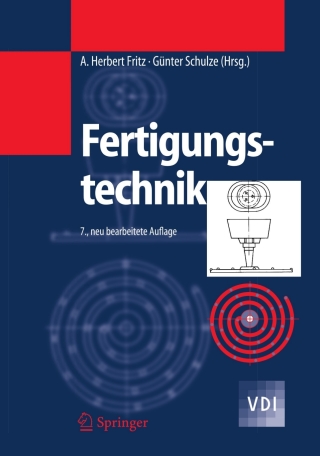 Imagen de portada: Fertigungstechnik 7th edition 9783540256236
