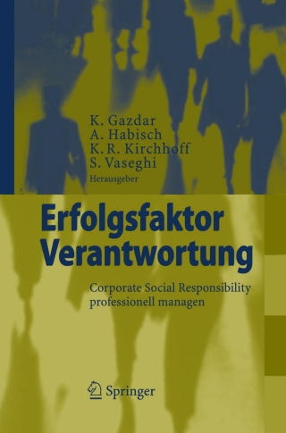 Imagen de portada: Erfolgsfaktor Verantwortung 9783540262794